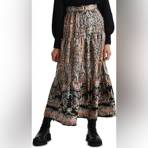 Molly Bracken Sigrid Print Skirt *SOLD WITHOUT BELT